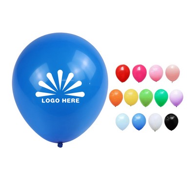 Custom 10" Latex Birthday Balloon