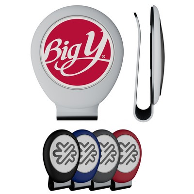 Pitchfix Golf Hat Clip with Ball Marker