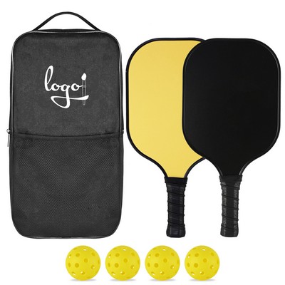 Hardcover Pickle Ball Set