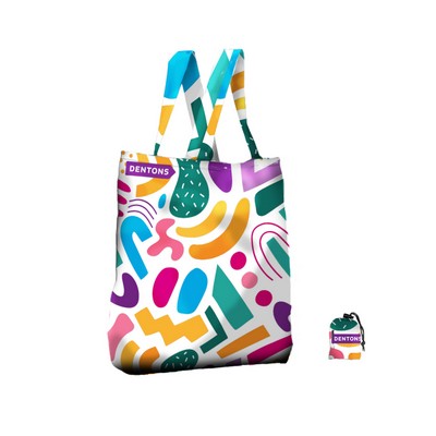 Custom Eco-Tote Bag, Convention Bag - Full Digital Print - Factory Direct