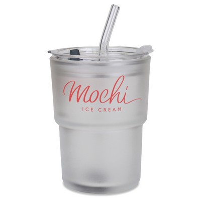 Shortie Frosted Glass Tumbler