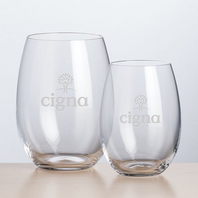 Carlita Stemless Wine - Deep Etch