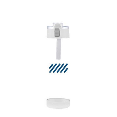 Unbranded 22 oz Glass Bottle with Spout Lid