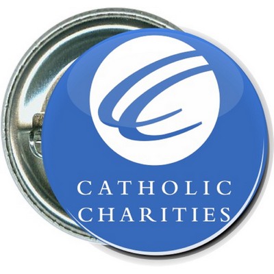 Causes - Catholic Charities - 1 1/2'' Round Button