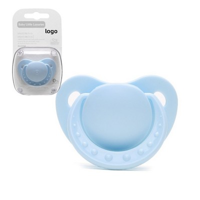 Food Grade Silicone Baby Pacifier for Soothing and Comfort – Factory Direct