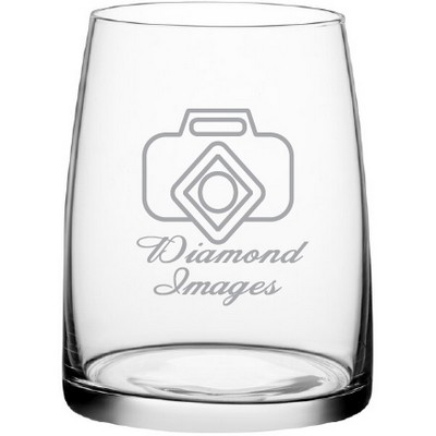 Etched Piatta 12 oz. Stemless Wine Glass