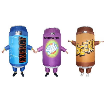 Adult Soda Can Inflatable Costume