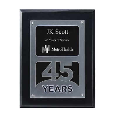 45 Year Anniversary Achievement Plaque