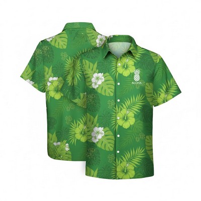 Custom Dye Sublimated Hawaiian Shirt