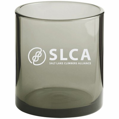 Laser Engraved Acopa Pangea 10 oz. Gray Rocks / Old Fashioned Glass